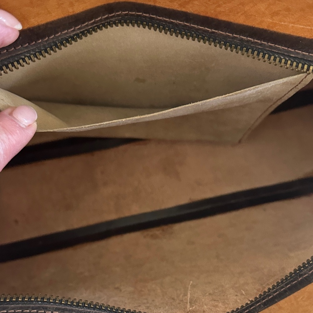 Astro Vintage Leather Shoulder / Hand Bag - Picture 17 of 17